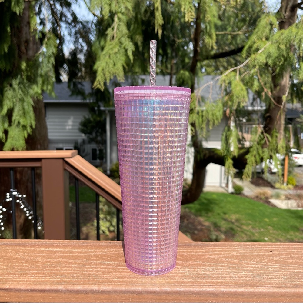 Starbucks Blush Pink Studded 24oz Tumbler - Picture 2 of 3